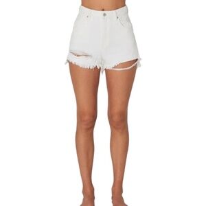 Rolla’s Dusters High Rise Slim Short NWT White Size 29